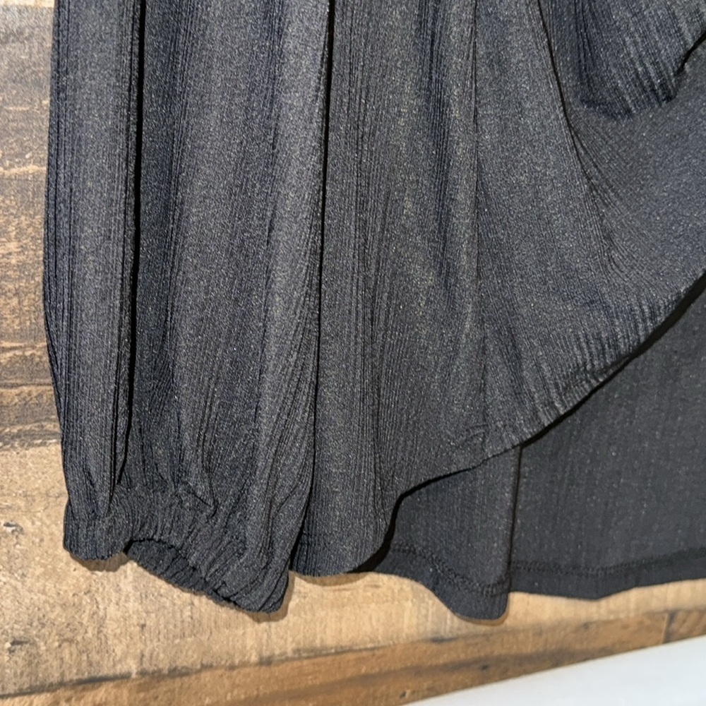 Free People NWT Black Beach Coverup Size Small - Picture 8 of 8